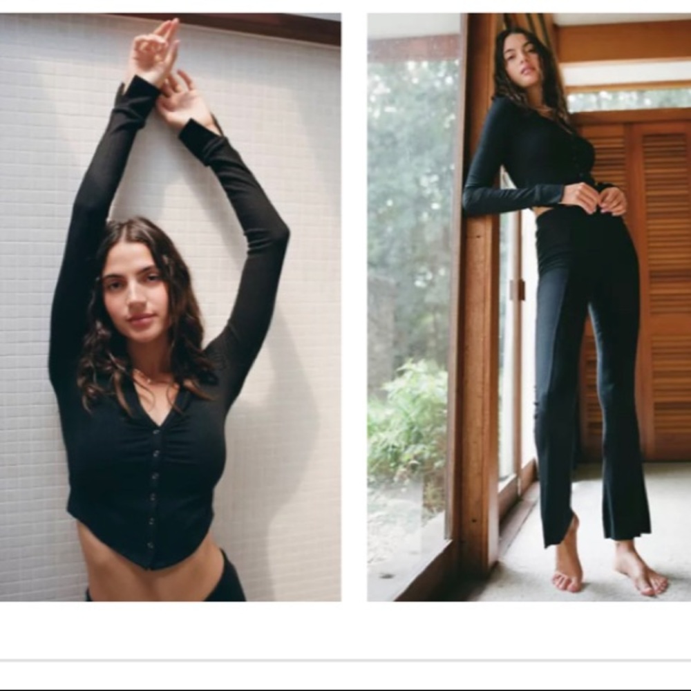 Urban Outfitters Out From Under Long Sleeved Lounge Set Size Small